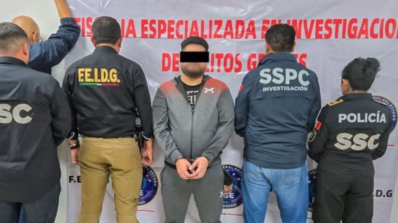 Cae el ‘Traumado’, supuesto líder de CIDA; lo detuvieron en la Ciudad de México