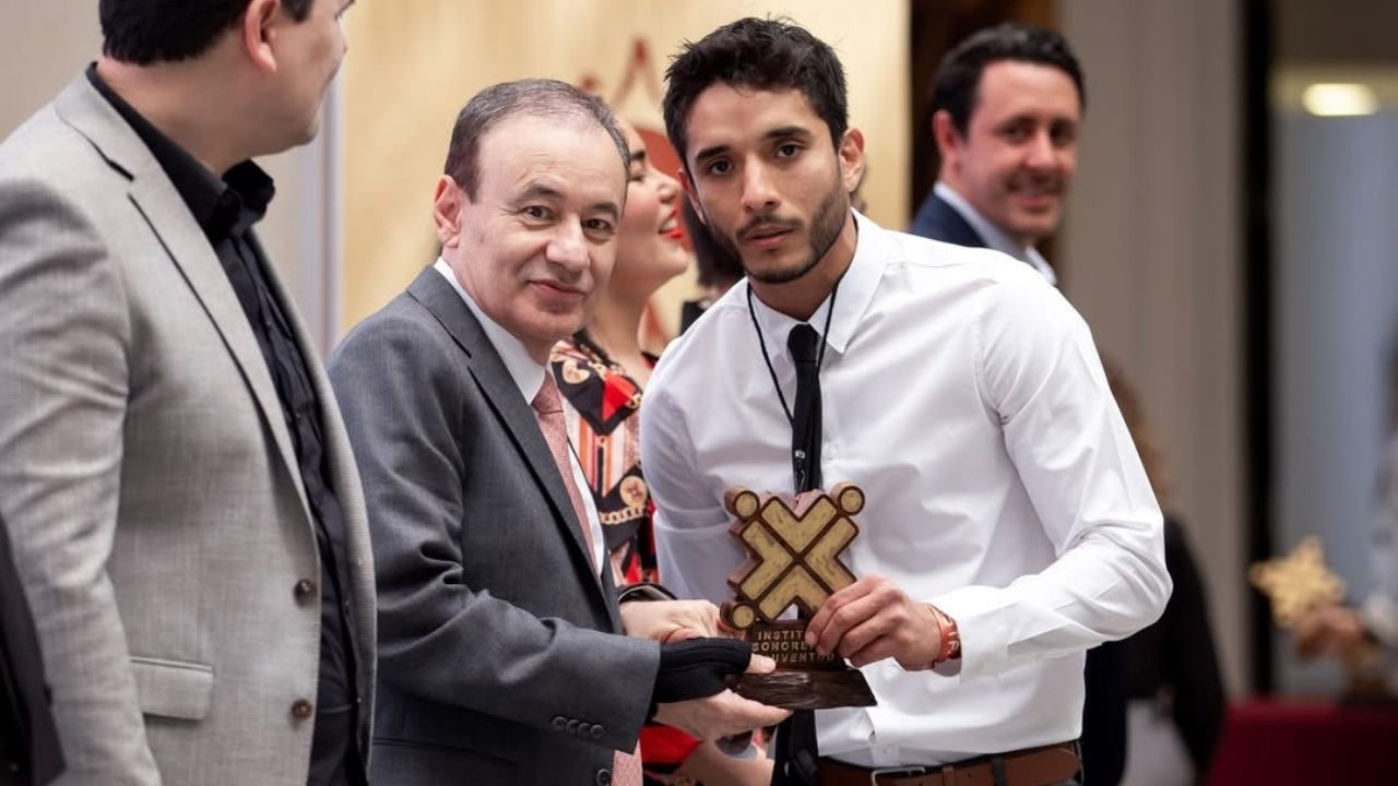 José Amarillas, uno de los ganadores del Premio Estatal de la Juventud 2025