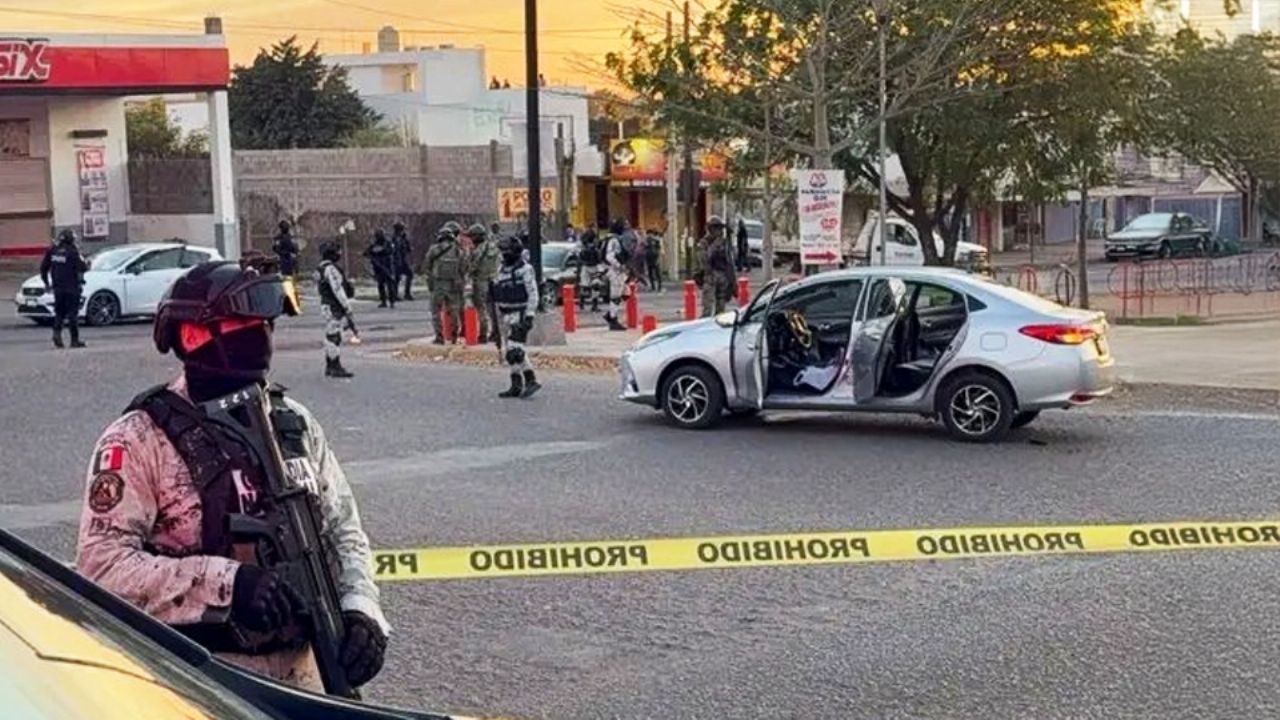 Lunes violento: Agresión armada deja al menos dos personas muertas al sur de Culiacán