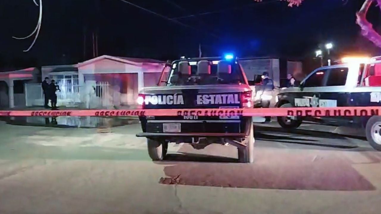 Domicilio tiroteado moviliza a autoridades en Ciudad Obregón; utilizaron armas largas