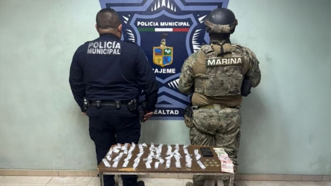 Ciudad Obregón: Autoridades sorprenden a menor de edad con 57 envoltorios de droga