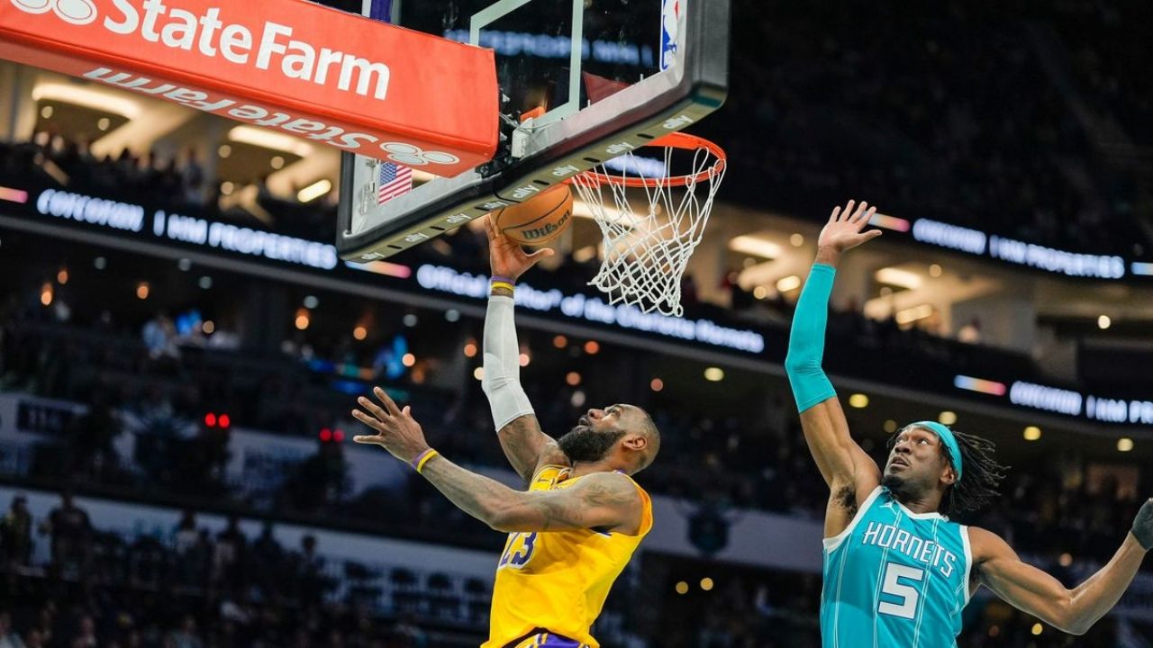 Charlotte Hornets vs Los Ángeles Lakers EN VIVO: Horario y donde ver la NBA en México