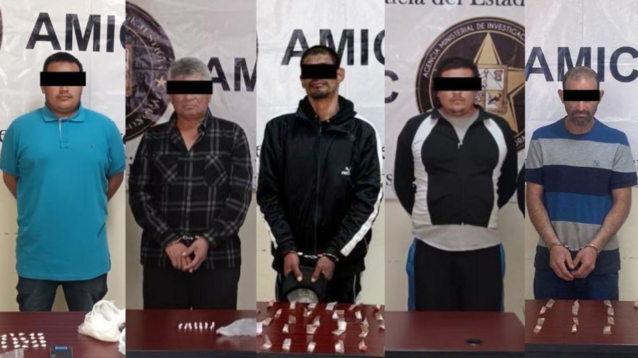 Capturan a cinco presuntos ‘tiradores’ en San Luis Río Colorado; les aseguran narcótico