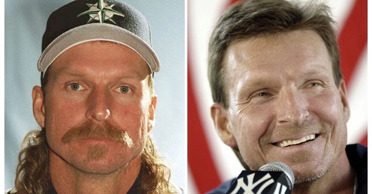 Randy Johnson renunció a su melena para ser un yankee