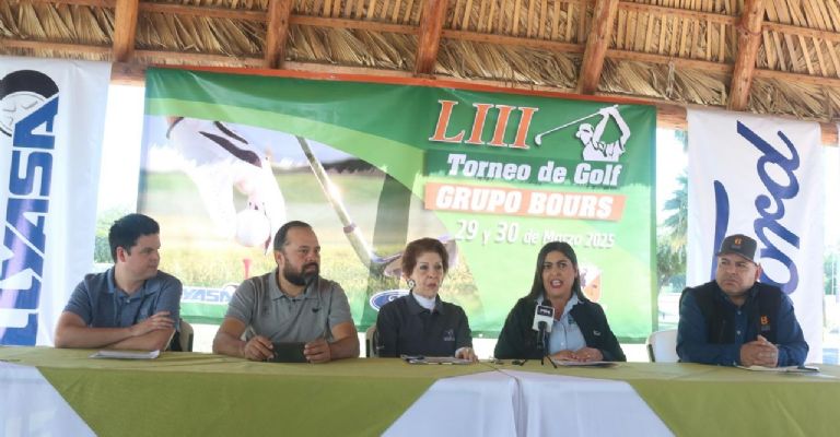 Presentan el torneo de Golf Grupo Bours