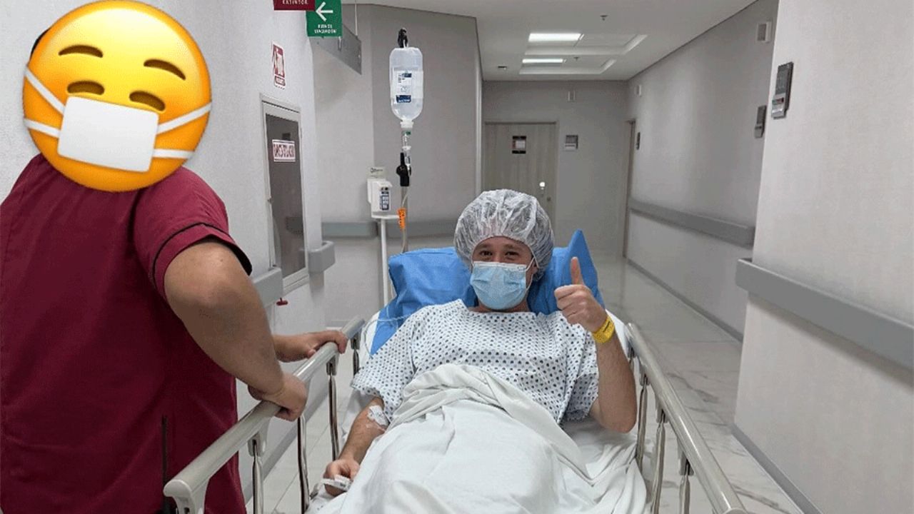 No puede caminar: Luisito Comunica es operado de emergencia por “unas bolas nada deseables”