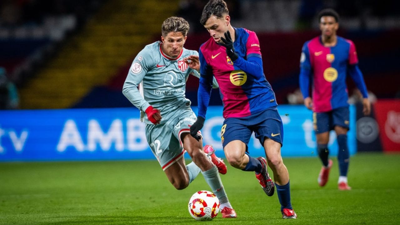 ¡De locura! Barcelona y Atlético de Madrid igualan en semis de la Copa del Rey