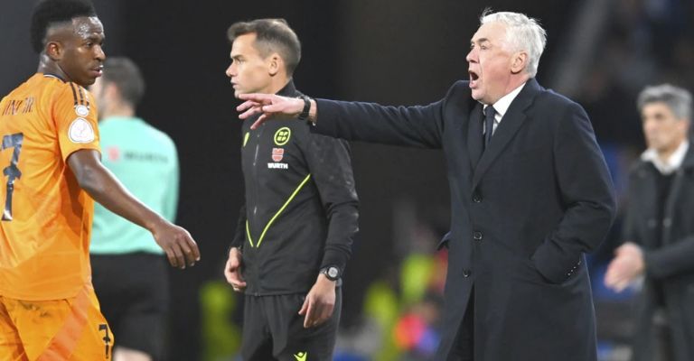 Ancelotti quedó contento con el resultado