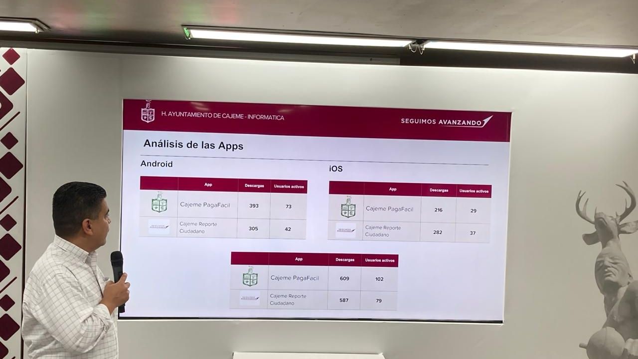 Piden a cajemenses bajar aplicaciones que les facilitarán la realización de trámites