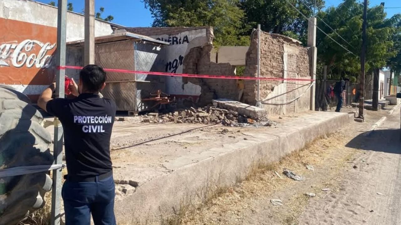 Se realiza inspección de estructuras y edificios dañados en Empalme