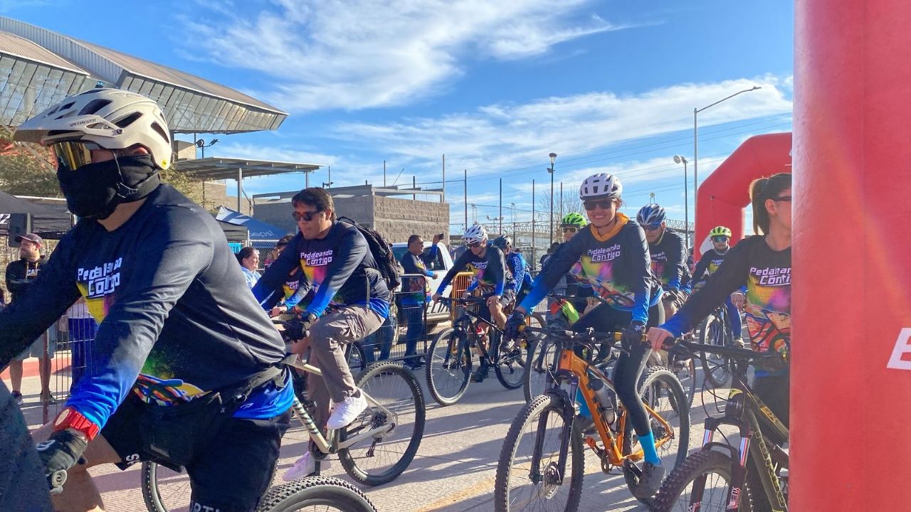 Ciudad Obregón: Pedaleando Contigo 2025 de ‘Estoy Contigo’ se realiza con gran éxito