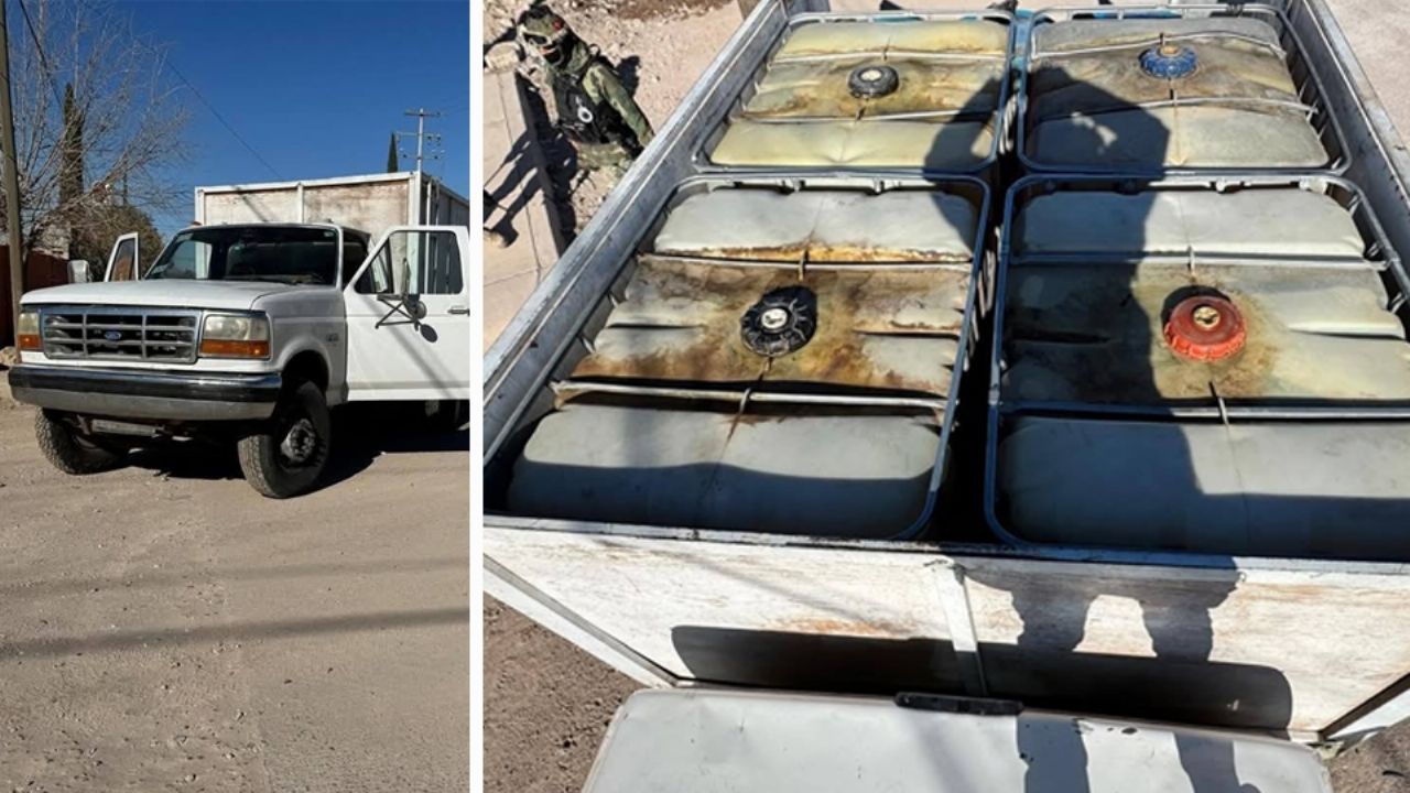 Decomisan 4 mil litros de huachicol al norte de Sonora; el responsable logró escapar