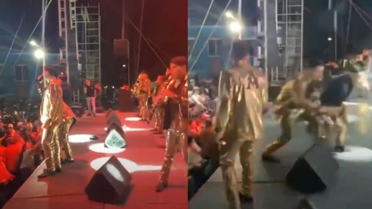 VIDEOS: Captan balacera en pleno concierto de la Arrolladora Banda El Limón; así huyeron