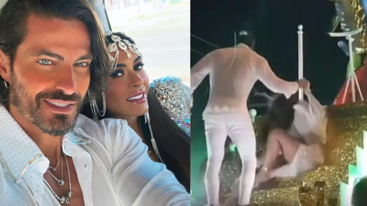 Galilea Montijo reacciona a su caída y defiende a su novio de las críticas por no ‘salvarla’