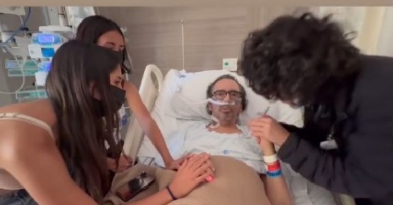 Memo del Bosque se despide entre lágrimas de sus hijos porque ¿va a morir?