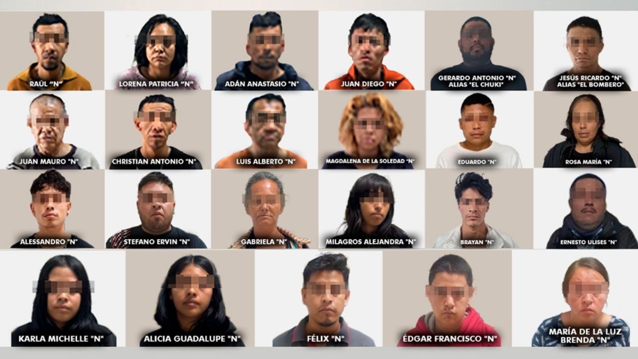 Desarticulan banda de extorsionadores en Guanajuato; 25 personas fueron arrestadas