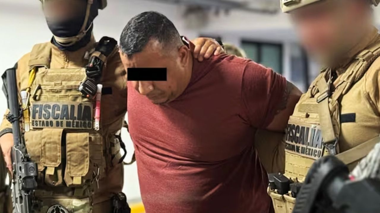 Capturan a ‘El Conejo’, líder de la Unión 300, organización criminal que opera en Edomex