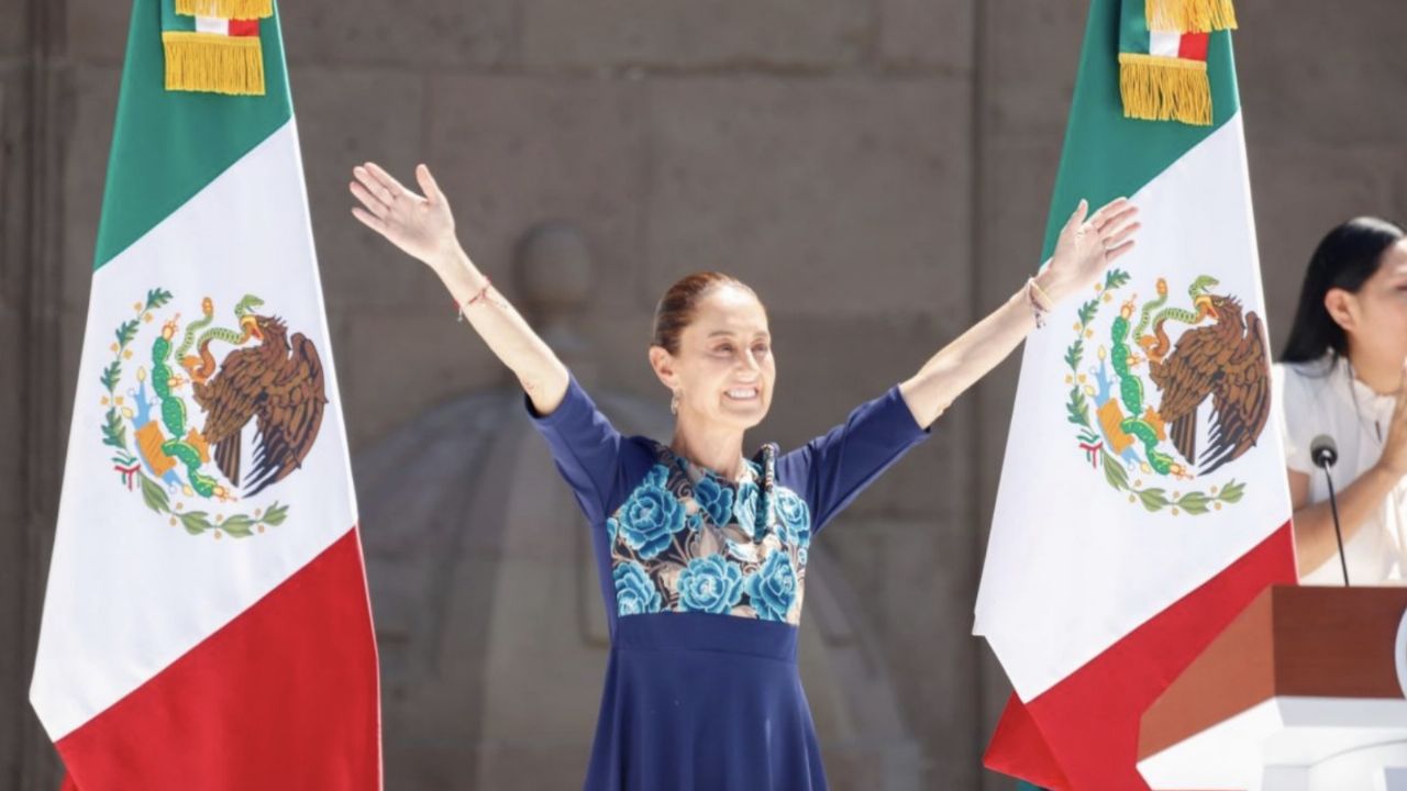 Sheinbaum minimiza ‘desaire’ de líderes de la 4T en el Zócalo: “Estaban distraídos”