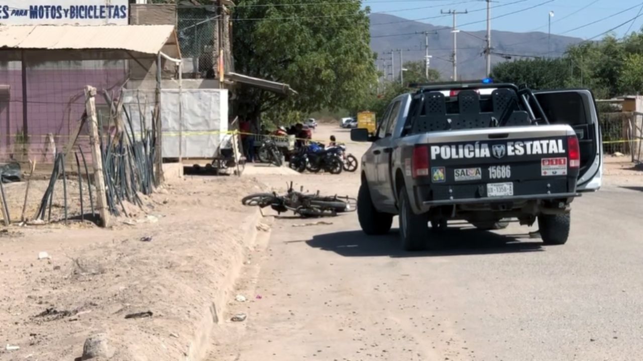 Intentan asesinar a motociclista al noreste de Ciudad Obregón; lo agredieron a balazos