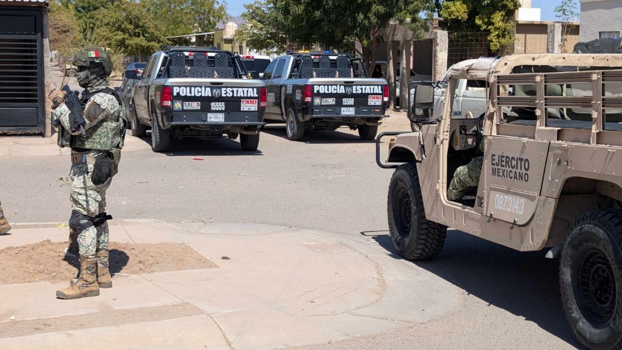 Intensa movilización policiaca tras ataque armado en la colonia Fuente de Piedra, Hermosillo