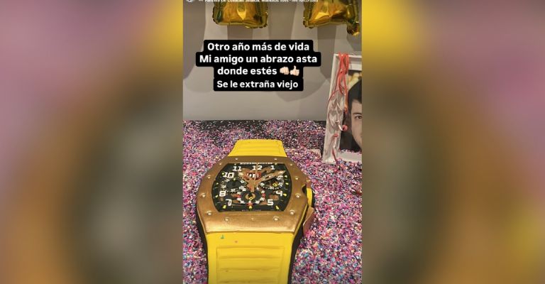 Markitos Toys le manda mensaje a El Nini en su cumpleaños, exjefe de seguridad de Los Chapitos