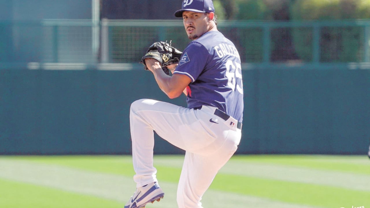 Los Ángeles Dodgers colocan al cajemense Giovanny Gallegos a Ligas Menores