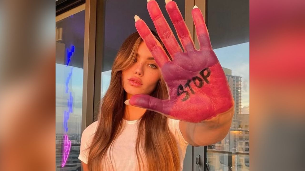 Aleska Génesis rompe el silencio tras su arresto; así fue captada al salir de la prisión