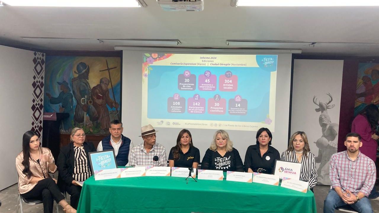 Invitan a la Fiesta de los Libros de Cajeme en su edición 2025