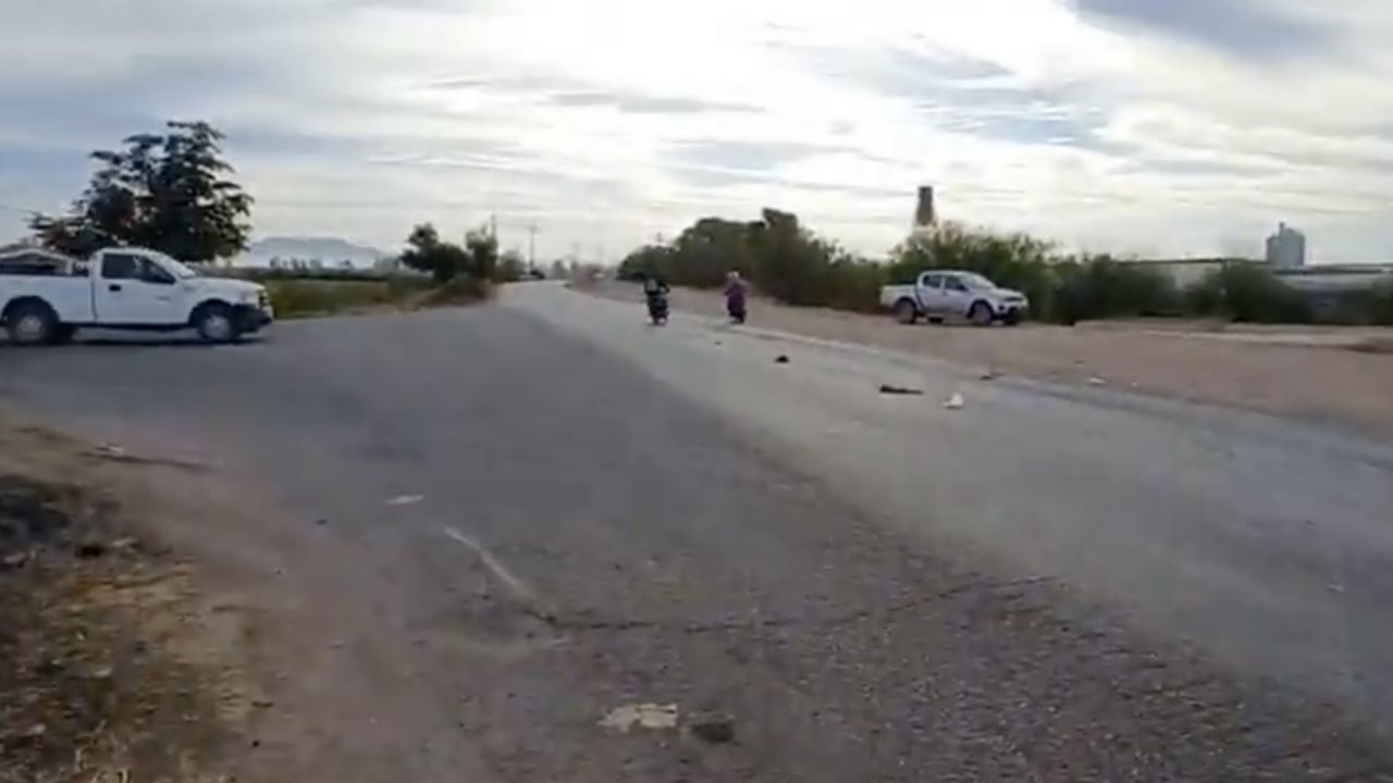 Código Rojo en Cajeme: Fatal accidente en el Valle del Yaqui deja un motociclista muerto