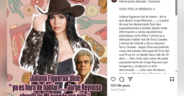 Juliana Figueroa denunció a Jorge Reynoso, actor de Televisa, por abusar sexualmente de ella