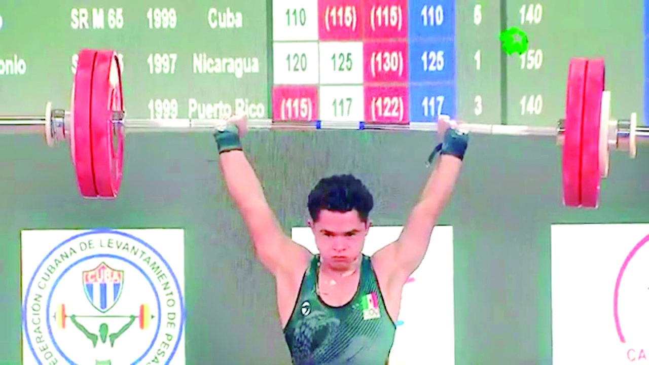 Sonorense conquista tres bronces en el Campeonato Panamericano Juvenil de Pesas