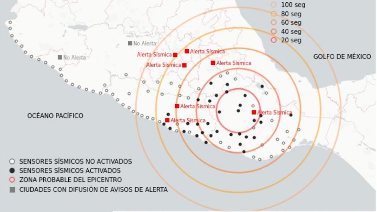 Temblor de magnitud 5.5 sacude a Oaxaca y a la CDMX; se activan las Alertas Sísmicas