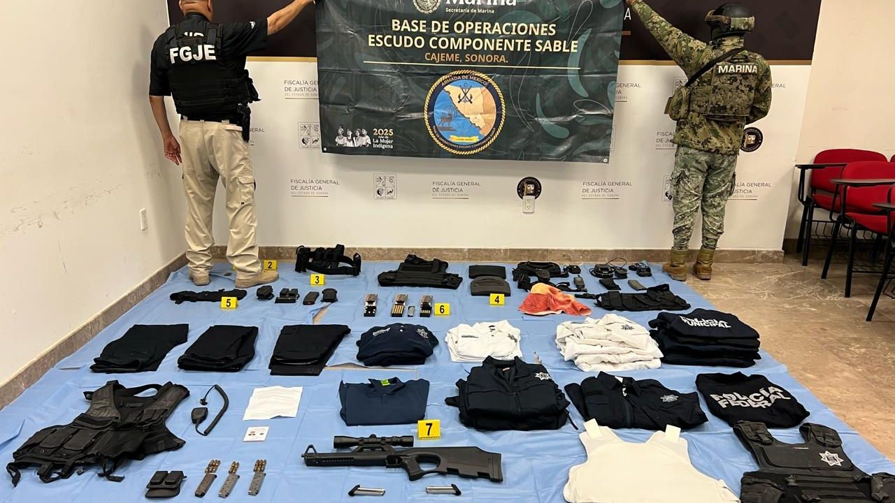 Detienen a cinco presuntos criminales en operativos en Guaymas, Sonora