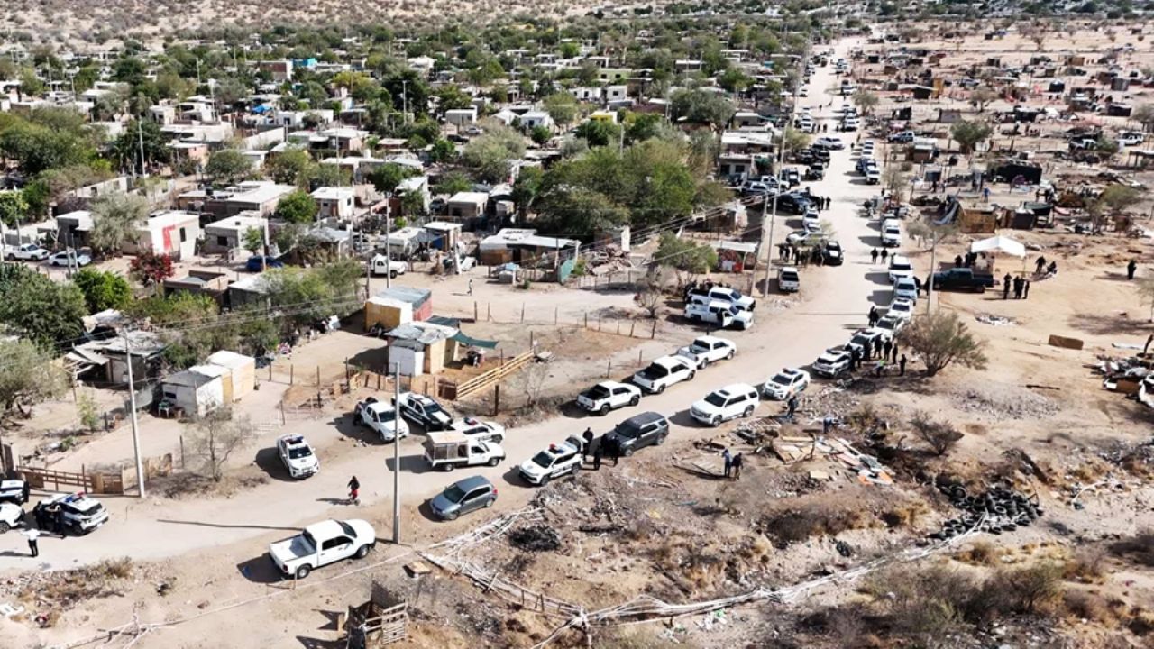 Desalojan a personas de terreno al sur de Hermosillo; eran 200 hectáreas invadidas