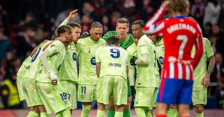 Los culés nunca se rindieron ante su rival