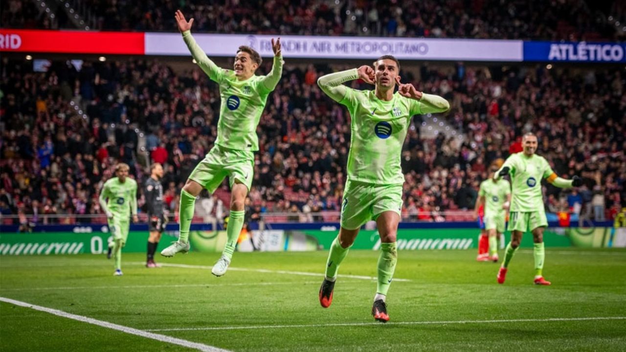 Épica remontada del Barcelona ante el Atlético para recuperar la cima de LaLiga
