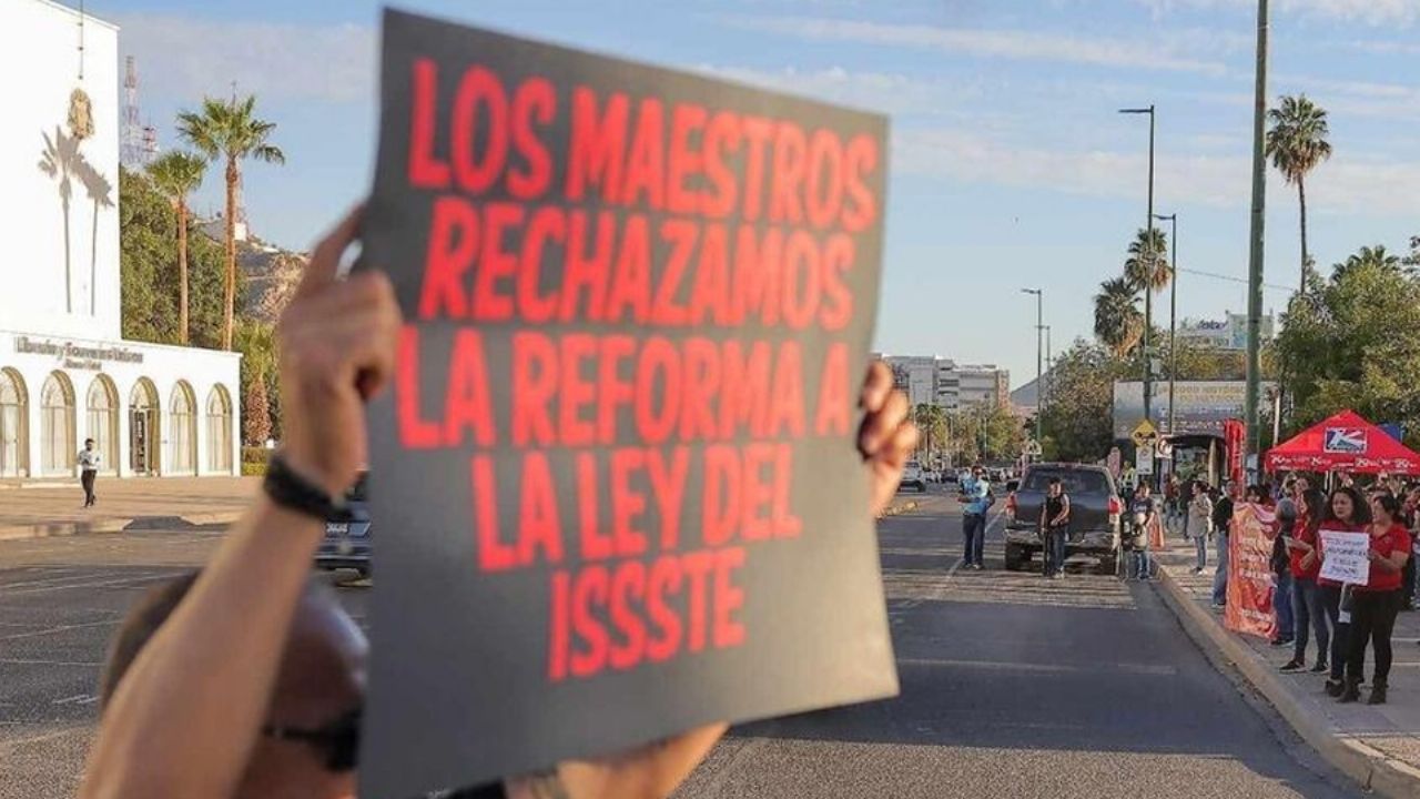 Ciudad Obregón: CNTE convoca a paro de labores de 72 horas en protesta a reforma del Issste