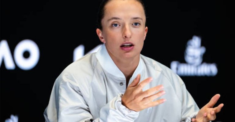 La jugadora mostró que también es humana