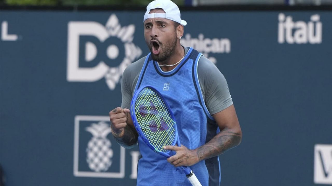 Por fin; Nick Kyrgios obtiene su primera victoria en casi dos años y medio