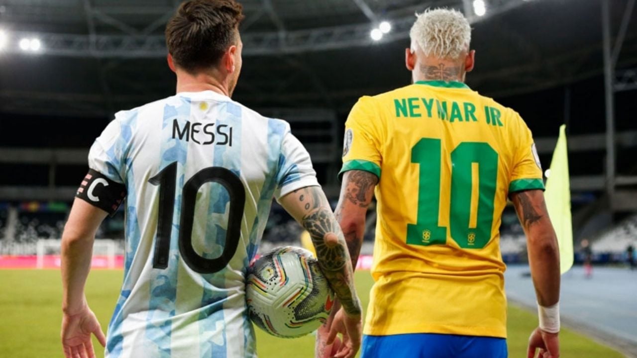 Argentina y Brasil buscan reemplazos para Messi y Neymar en duelos claves