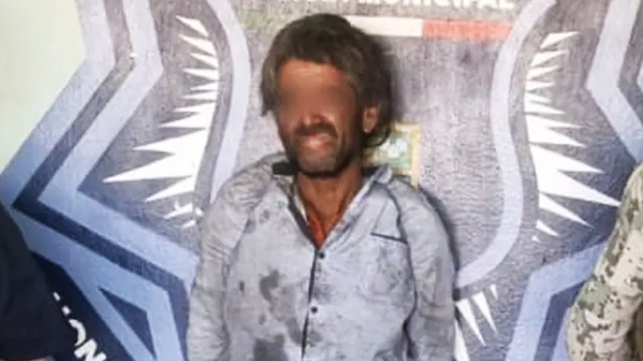 Por amenazar a peatones con machete, arrestan a ‘El Meño’ al norte de Ciudad Obregón