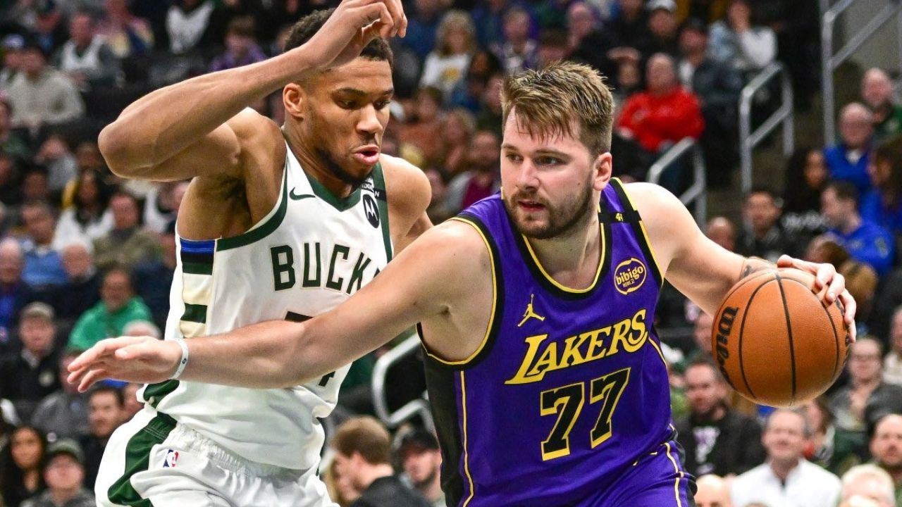 Milwaukee Bucks vs Los Angeles Lakers EN VIVO: Horario y dónde ver a Luka Doncic en la NBA