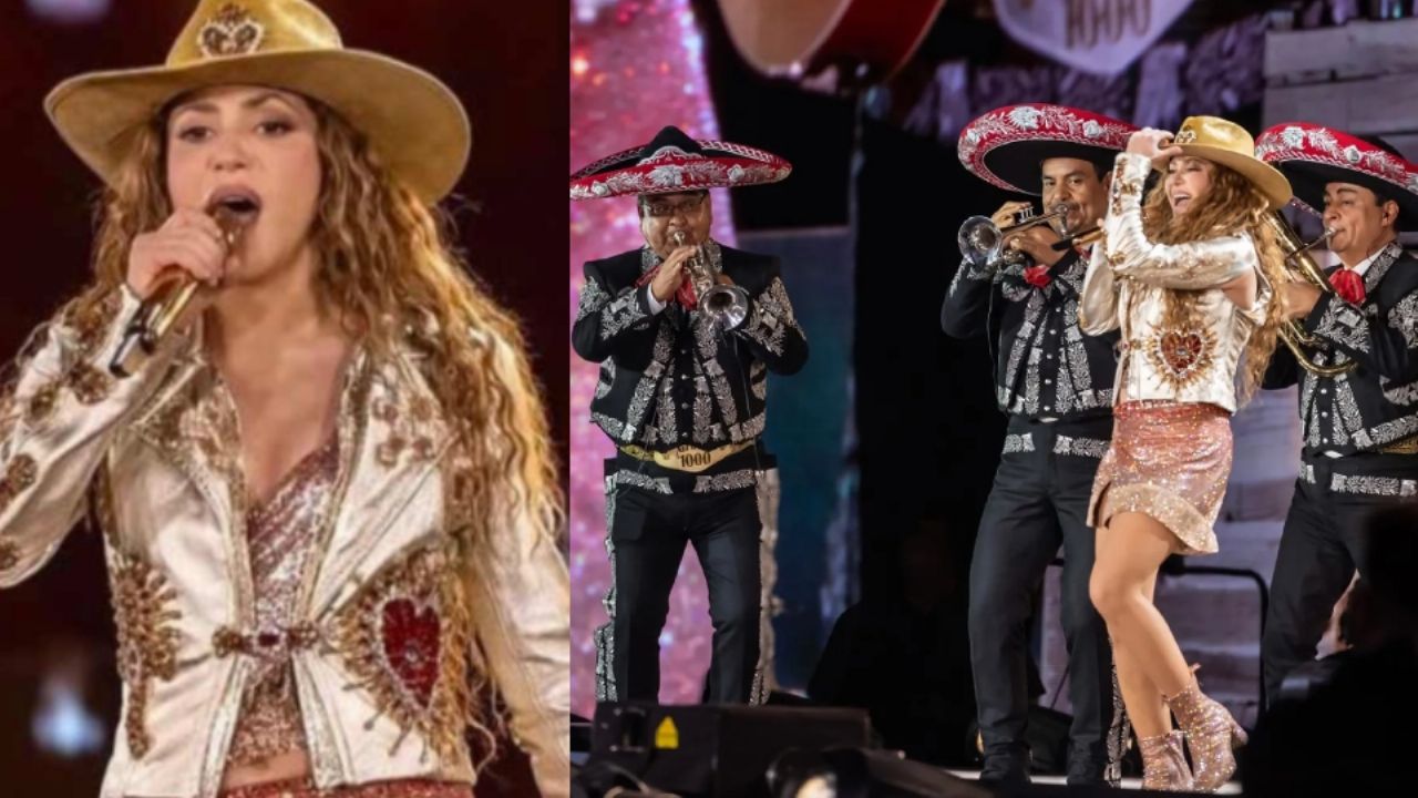 Shakira llega a México con ‘Las Mujeres Ya No Lloran’ y sorprende con mariachi en concierto