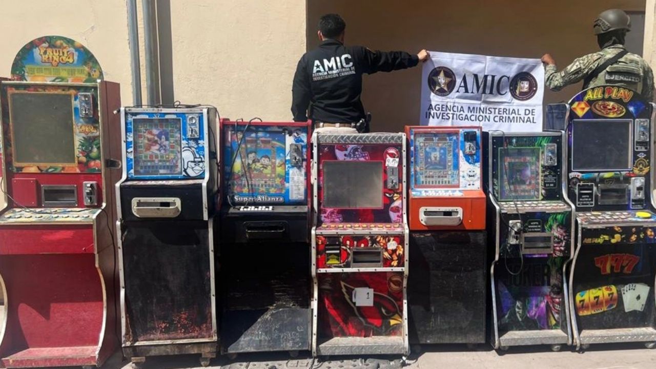 Tras quejas y denuncias, decomisan 14 máquinas de juegos de azar en Ciudad Obregón