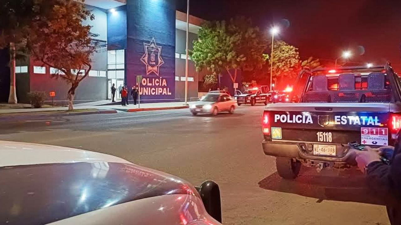 Causa pánico hielera dejada frente a comandancia de Ciudad Obregón; detienen a mujer