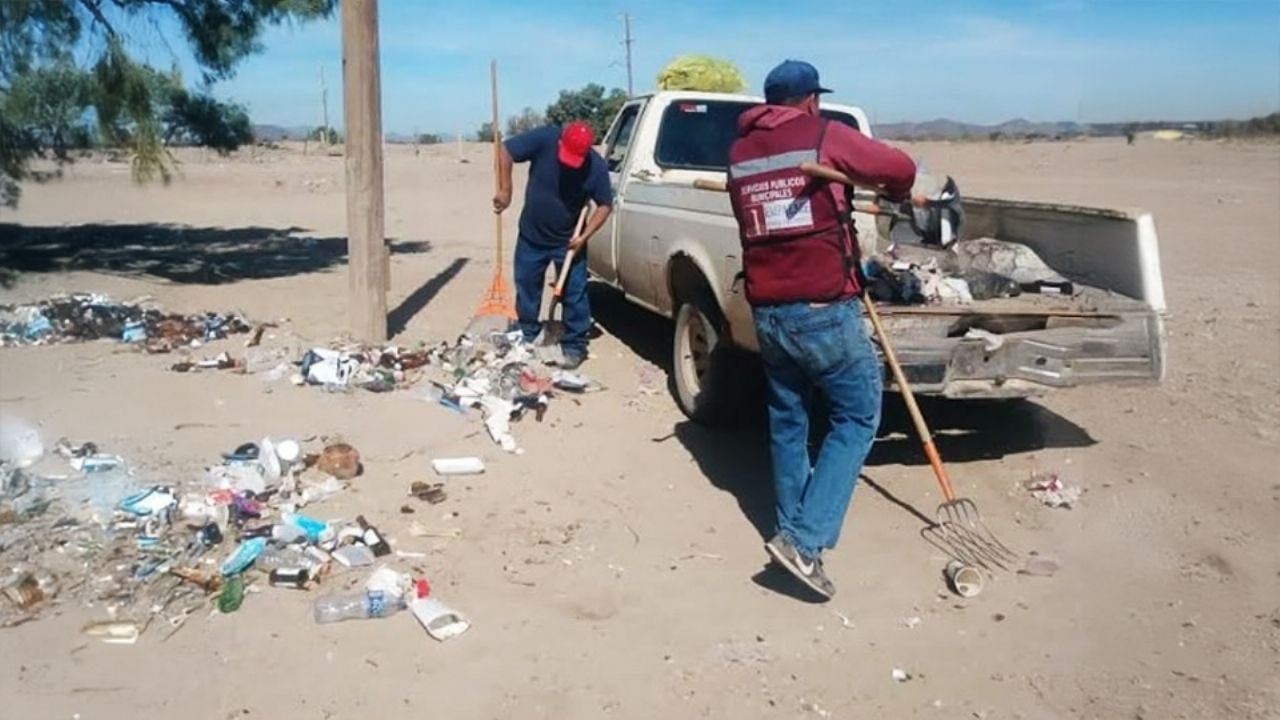 Empalme: Playa Cochórit recibe trabajos de ‘embellecimiento’ para Semana Santa