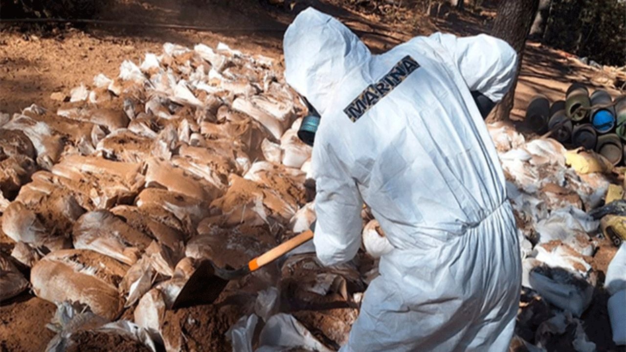 Golpe al narco: Desmantelan mega narcolaboratorio ligado a ‘Los Chapitos’ en Zacatecas