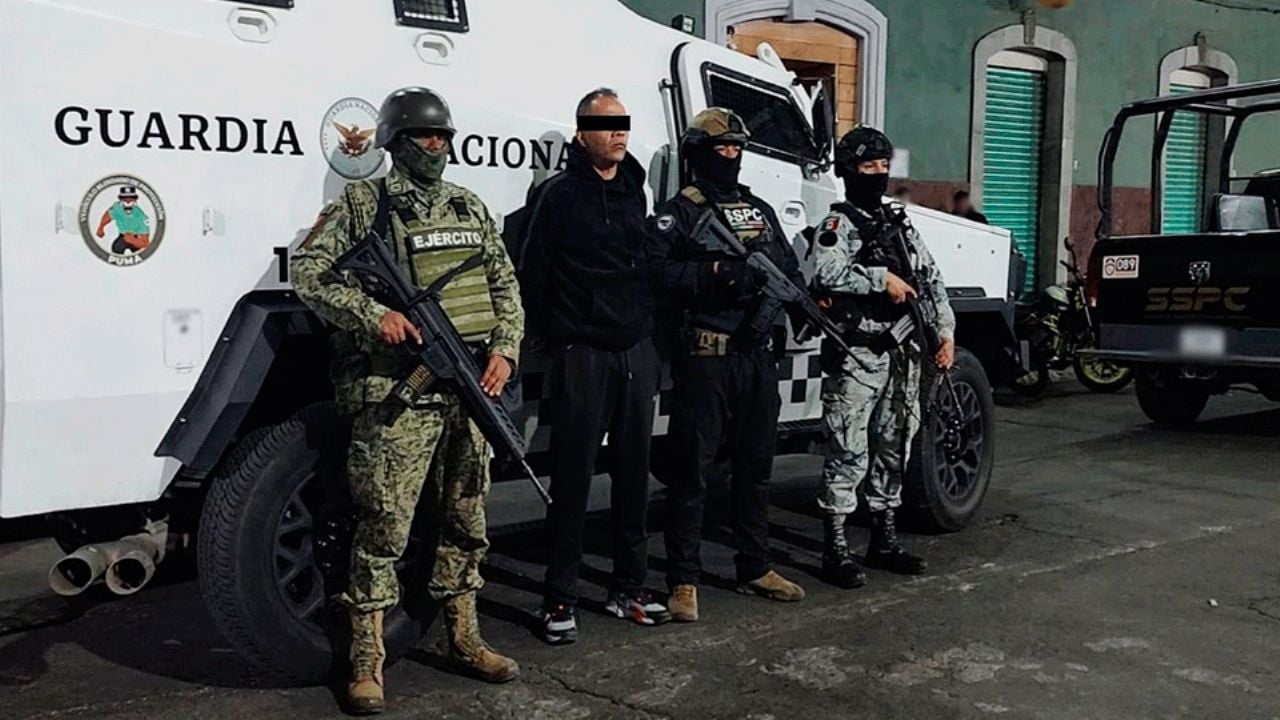 CDMX: Detienen a ‘El Lastra’, líder reclutador del CJNG para campos de adiestramiento