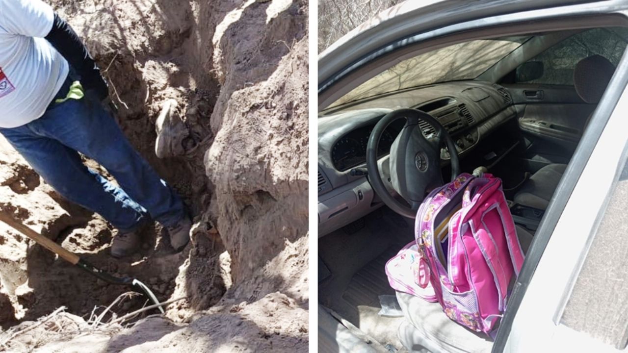 Hallazgo en el Valle del Yaqui: Encuentran cuerpo en fosa clandestina y auto abandonado