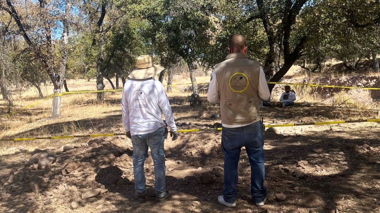 Colectivo de búsqueda localiza los restos de cinco personas a las afueras de Nogales